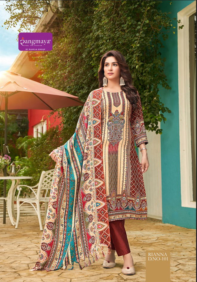 Rianna By Rangmaya Pashmina Kurti With Bottom Dupatta Online Wholesale